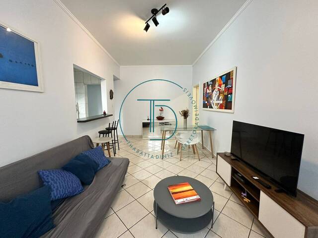 #EC605 - Apartamento para Venda em Santos - SP