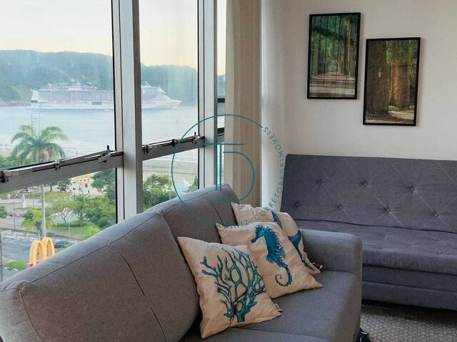 #ABG-ECP83 - Apartamento para Venda em Santos - SP